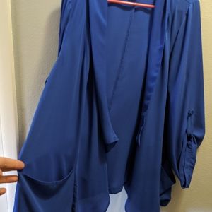 Lane Bryant Blue Top